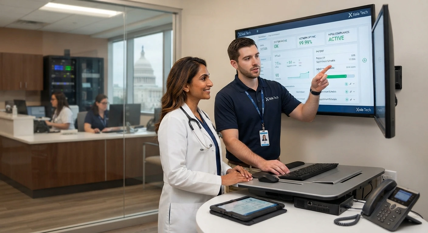 Managed IT services for doctor offices Washington DC
