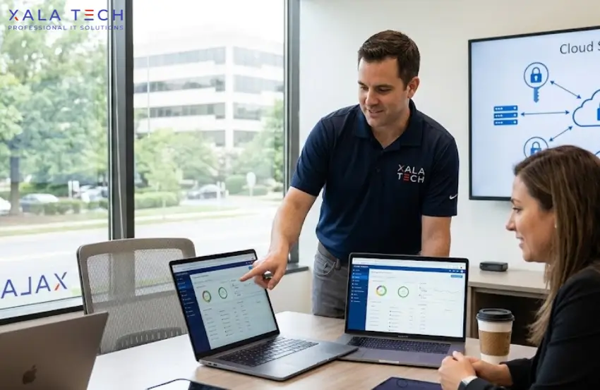 Managed Cloud Services Chevy Chase MD supporting local businesses with secure cloud solutions